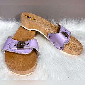 DR. SCHOLL'S Lavender Leather Slide